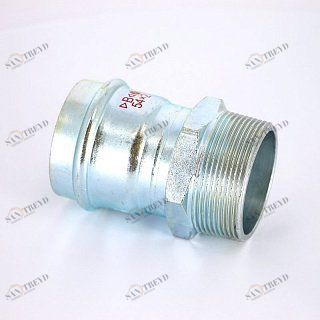 Муфта пресс-H оцинкованная сталь 54 х 2' IBP PC4243G0541600