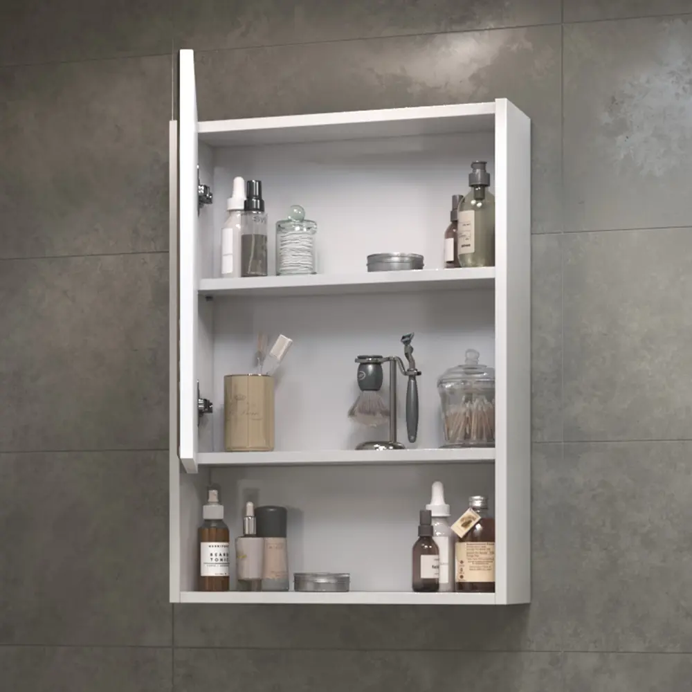 Зеркальный шкаф VIGO Milk 002 для ванной с доводчиком 89359109 STLM-0989758 - Вид №9