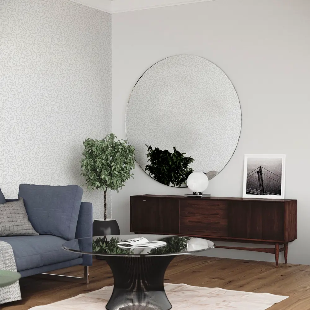 Обои флизелиновые Euro Decor Chloe серые 1.06 м 6007-11 83684889 STLM-2173200 - Вид №3