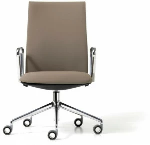 Diemme Регулируемое по высоте кресло руководителя из ткани на колесиках Velvet