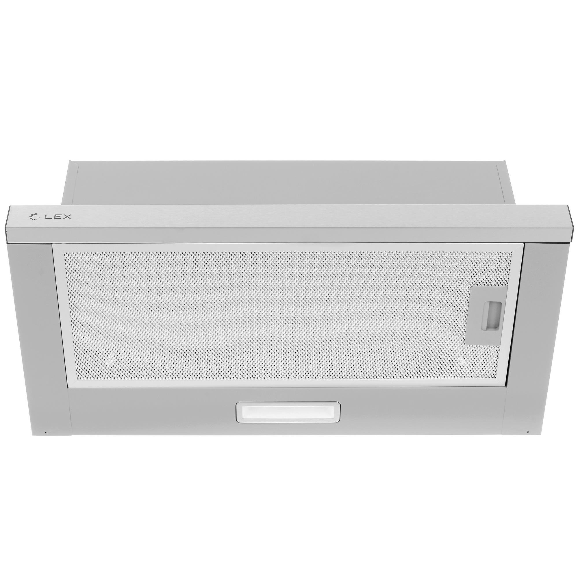 1091948 Вытяжка телескопическая LEX HUBBLE 600 серебристый/серебристый STDN-0056087 - Вид №1