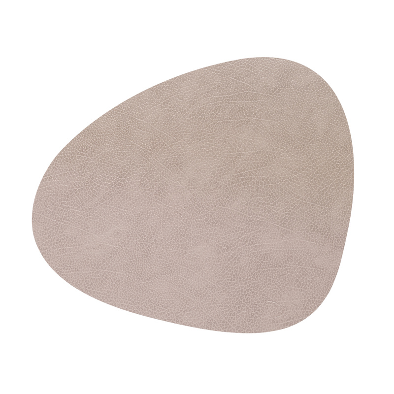 990222 HIPPO warm grey подстановочная салфетка фигурная 37x44 см, толщина 1,6 мм;LIND DNA 