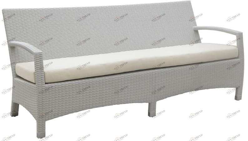 Il Giardino di Legno 3-местный садовый диван из синтетического волокна Tonga 4202