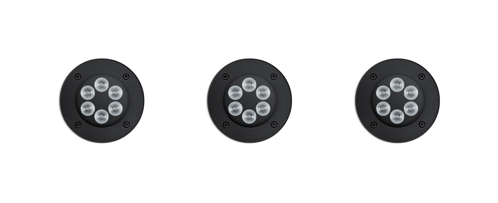 8402411 Встраиваемый в пешеходный пол Platek MINI  MINI - 6 LED 3000K 9° - Вид №1