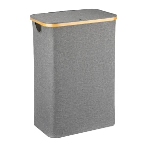Корзина для белья Сахалин 100 л цвет серый