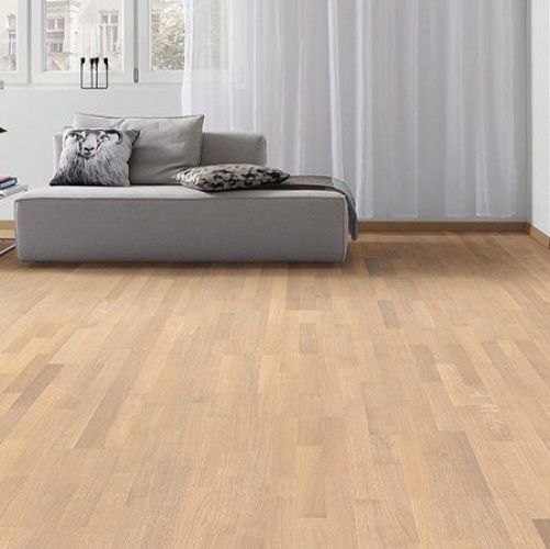 Паркетная доска Haro 4000 Series Top connect белый Эксквизит Дуб Селект с брашью (Текстурированная) 2200х180 мм 531686 - Вид №3