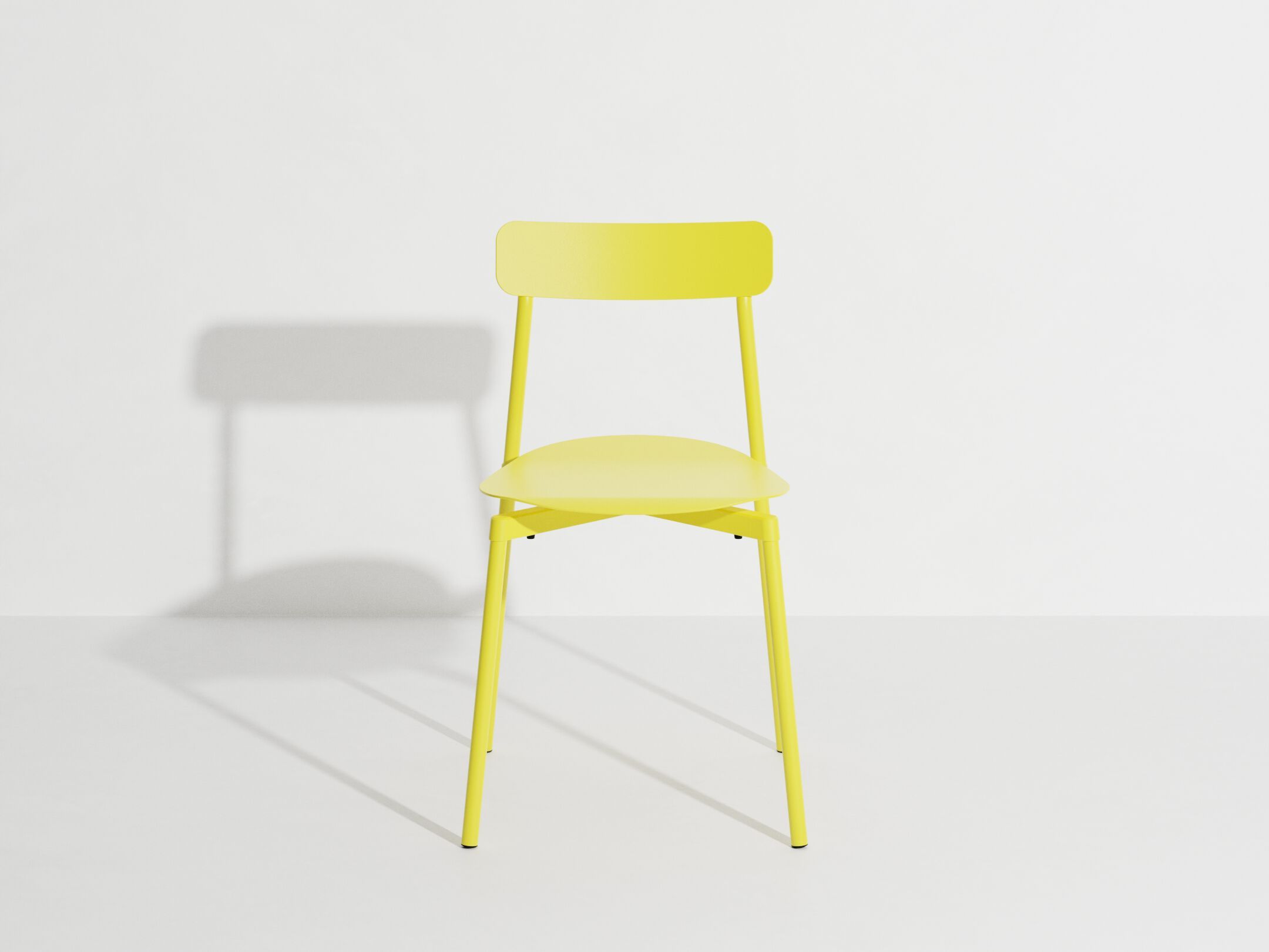 Алюминиевый штабелируемый стул с порошковым покрытием Petite Friture Fromme ARCH-00150568 - Вид №11