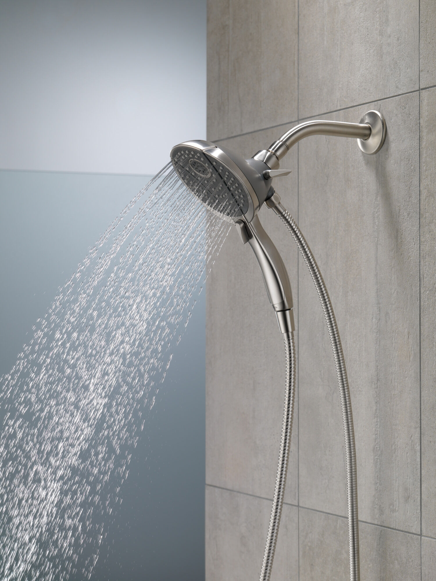 58467-SS In2ition® Душ два в одном с 4 настройками Delta Faucet Universal Showering Нержавеющая сталь  - Вид №12