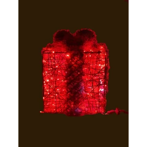 Электрическая светящиеся фигура Подарок 200 LED 80x80x80 см теплый белый свет 86164007 STLM-2129871