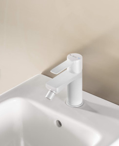 Смеситель для биде из латуни без слива с регулируемым горлышком