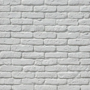 Камень искусственный Monte Alba Берген Брик белый меловый 1.554м²