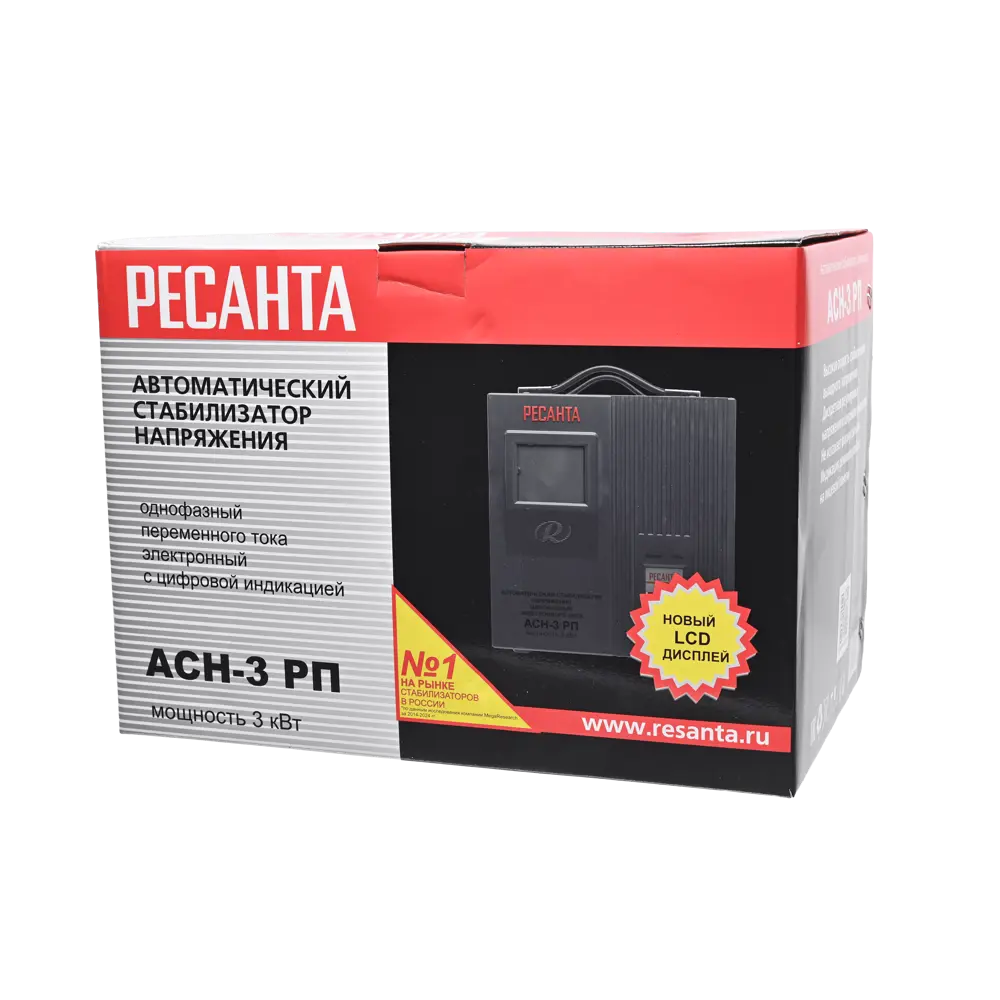 Стабилизатор напряжения Ресанта АСН-3 РП 3 кВт STLM-2207100 - Вид №15