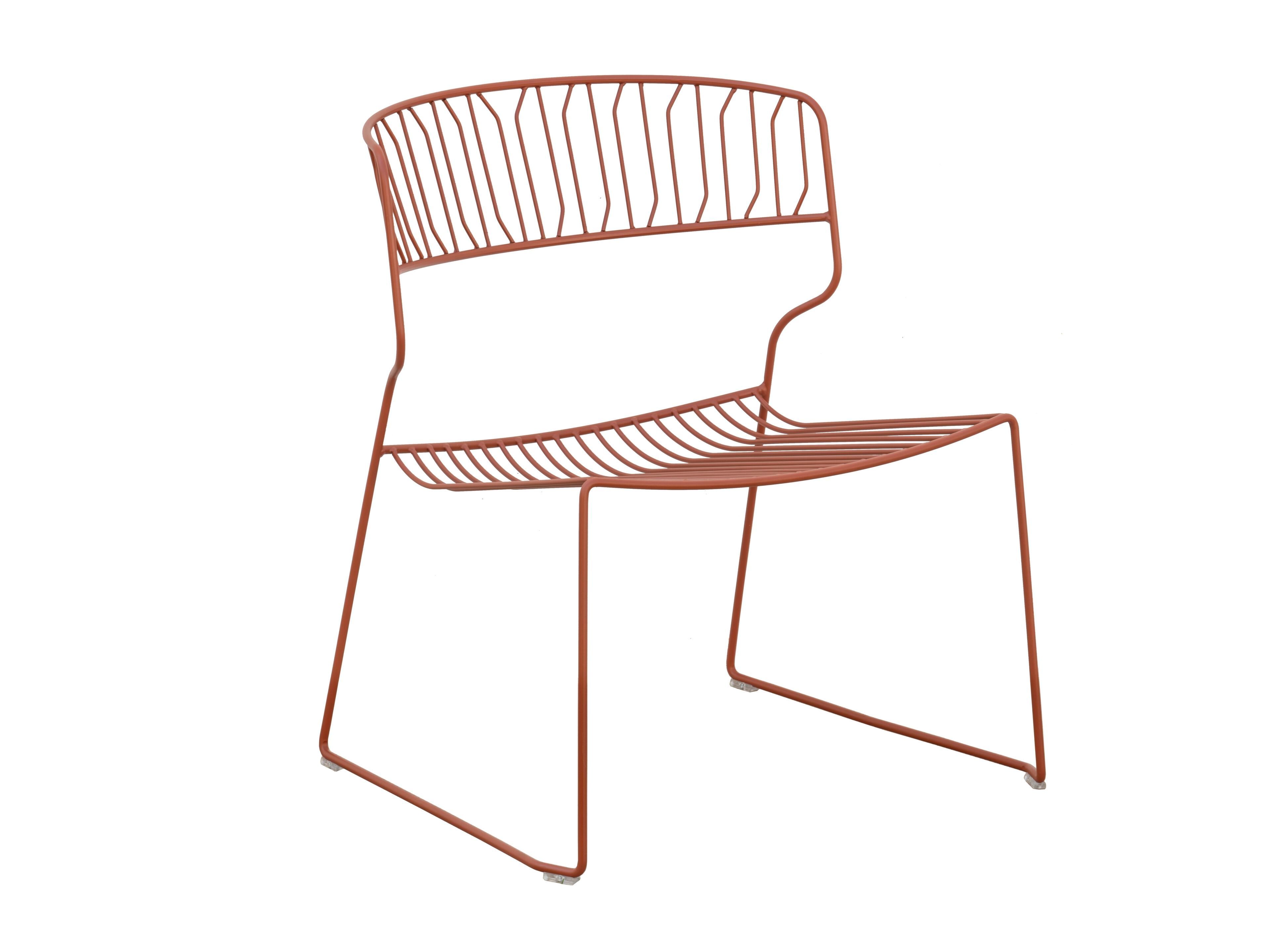 Штабелируемый садовый стул с порошковым покрытием iSimar Мартини ARCH-00062898