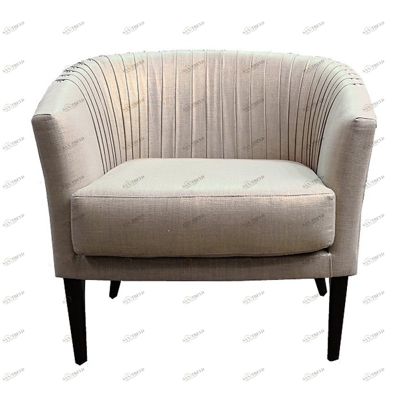 Кресло с мягкими подлокотниками бежевое Coral HURTADO CORAL 00-3981498 Бежевый