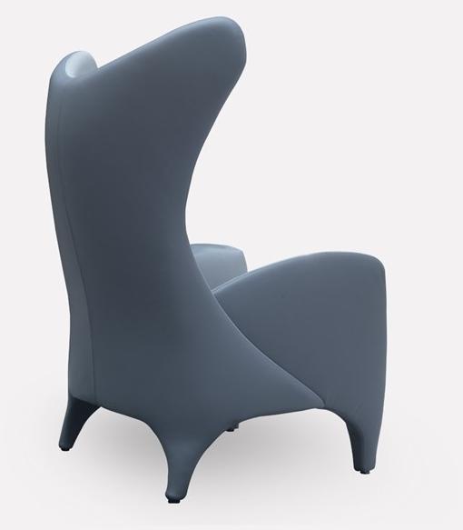 MORADA Кресло Bergere обитое кожей с подлокотниками  Avi ac  - Вид №4