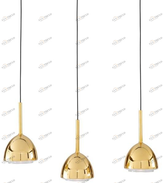 Ligne Roset Светодиодный подвесной светильник из латуни Brass bell 10072832-10072833