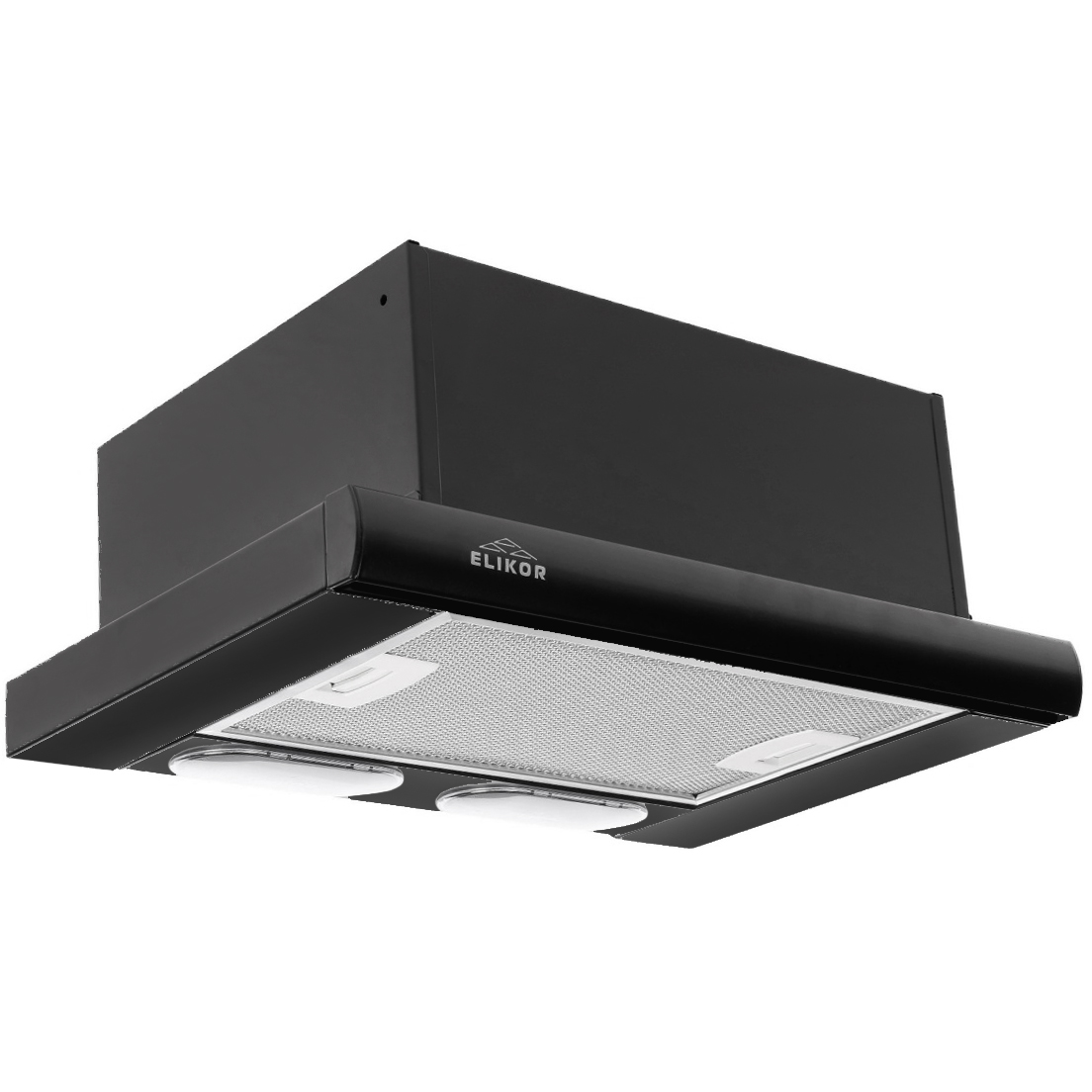 1024841 Вытяжка телескопическая ELIKOR Интегра 45П-400-В2Л черный/черный STDN-0066629