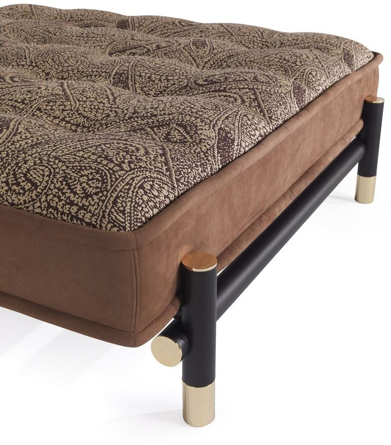 ETRO Home Interiors Стеганый пуф, обитый тканью Woodstock E.woo.222.a - Вид №2