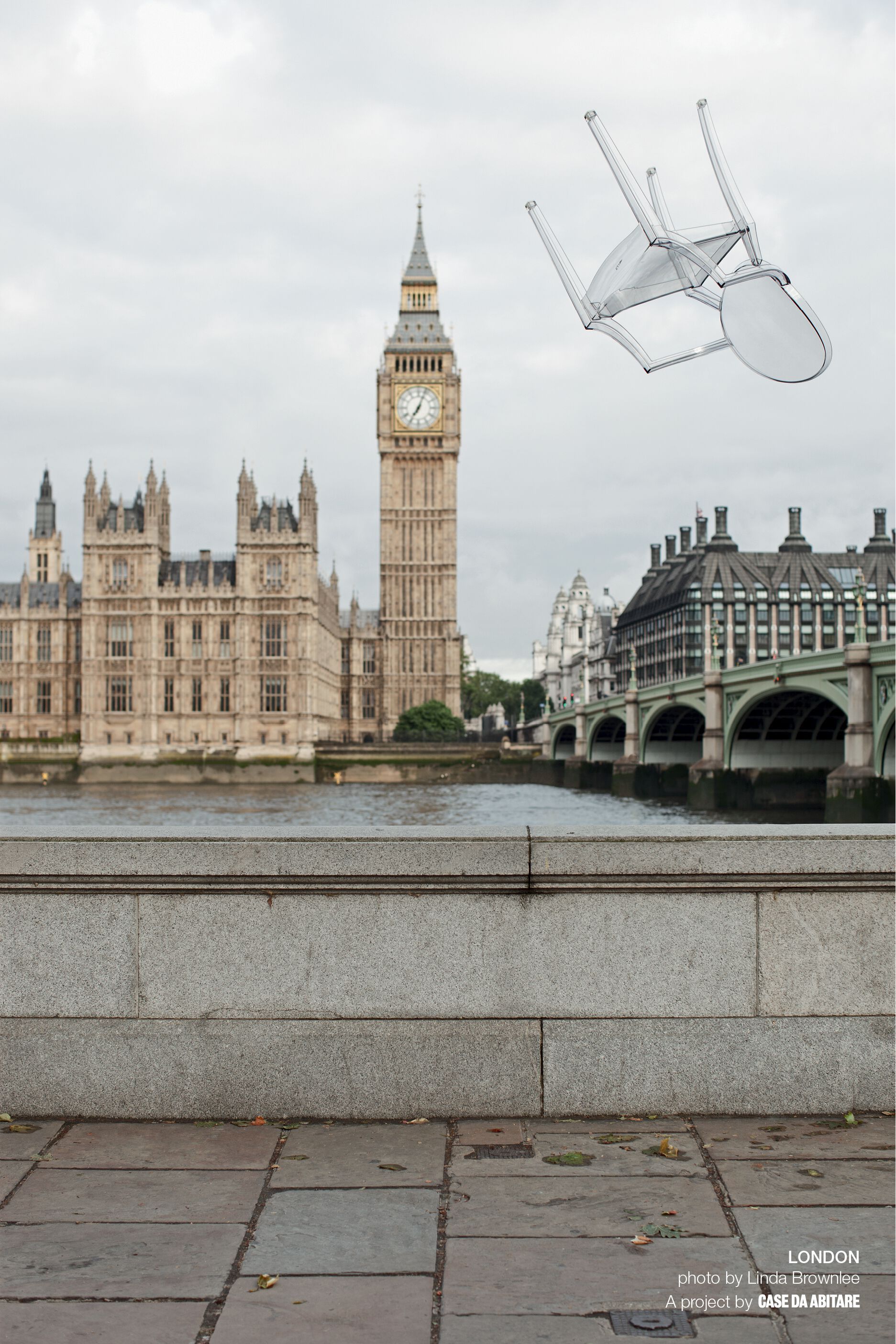 Поликарбонат медальон стул Kartell призрак ARCH-00087826 - Вид №6