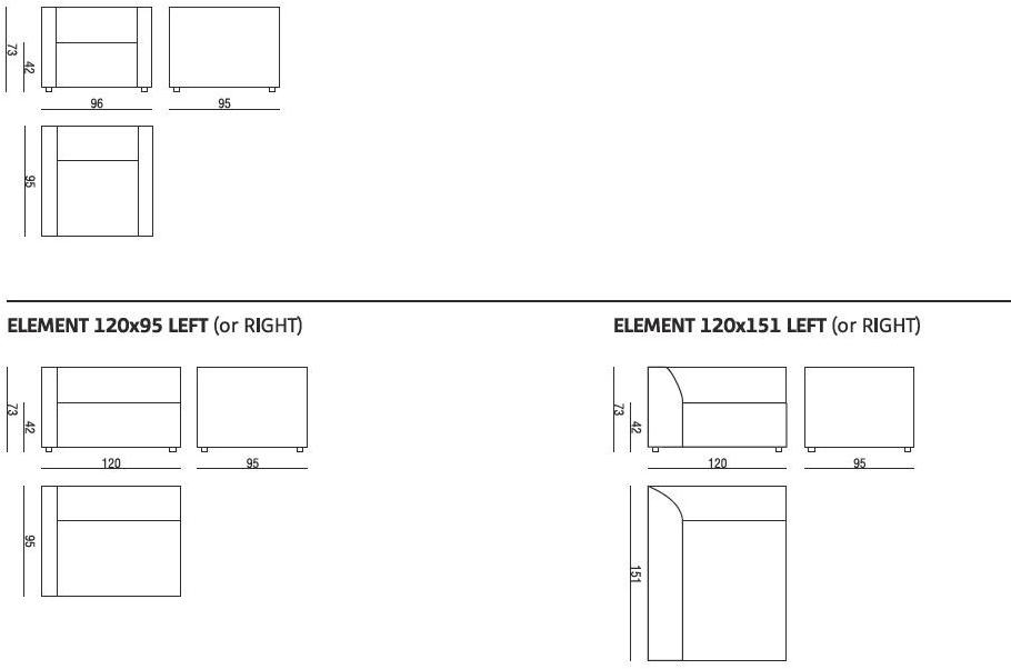 Sits Пуф из ткани / подставка для ног John sun-id-1406132 - Вид №7