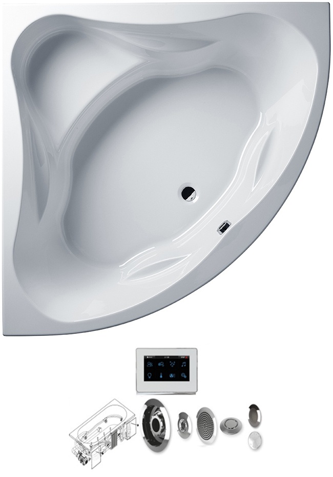 BC3500500000000_lux8 Гидромассажная ванна Riho Neo Santreyd - Вид №1