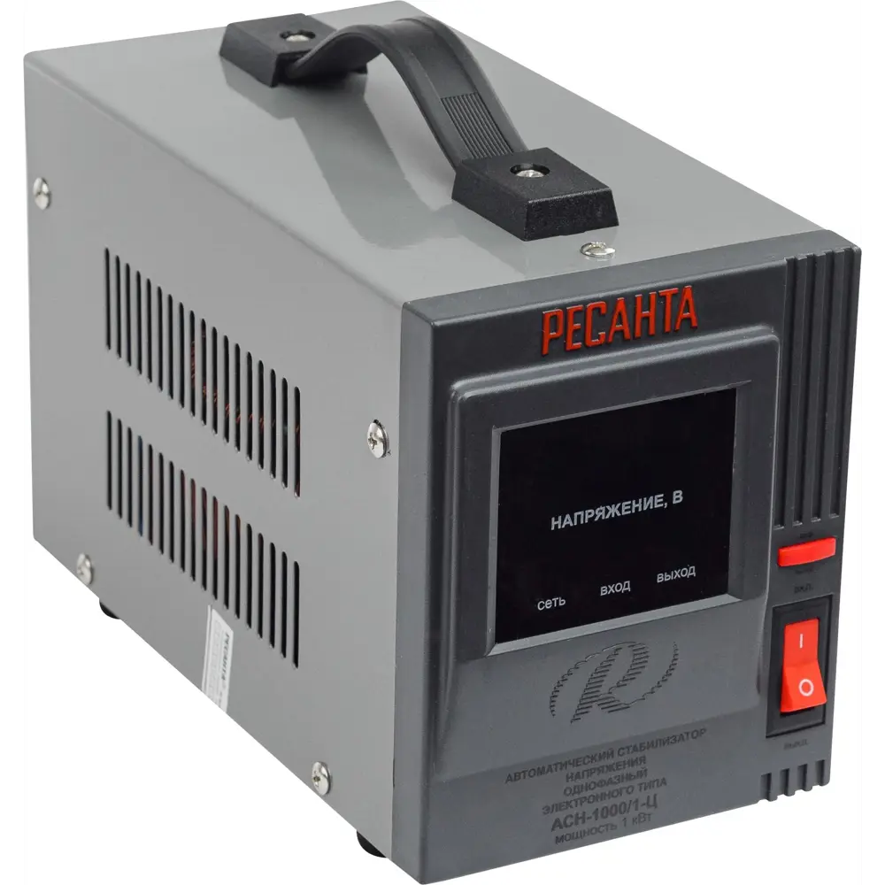 Стабилизатор напряжения Ресанта АСН- 1 000/1-Ц 1 кВт 84986112 STLM-2155746  - Вид №2
