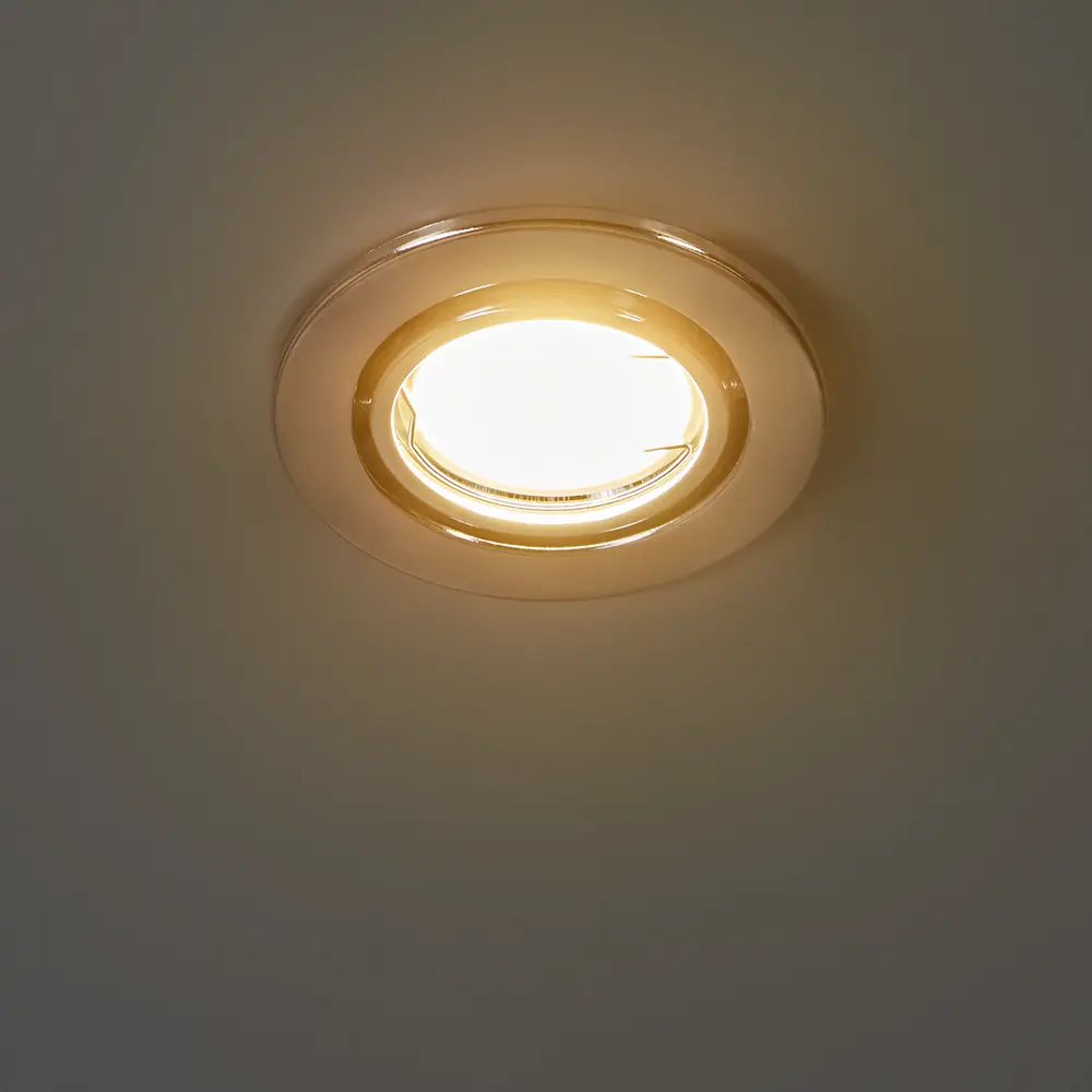 Светильник точечный встраиваемый под отверстие 60 мм GU5.3 цвет хром Santreyd STLM-2104207 - Вид №1