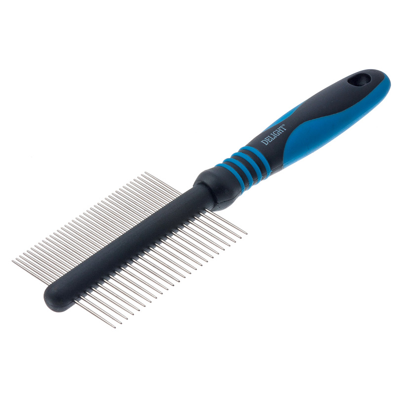 ПР0049823 Расческа с "кольцами" двухсторонняя 348D DeLIGHT 