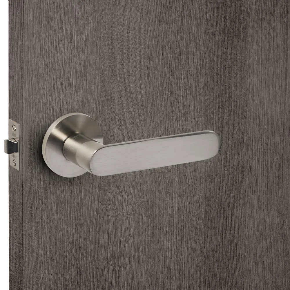 Дверные ручки Punto Porto без запирания комплект цвет никель STLM-2162936 - Вид №4