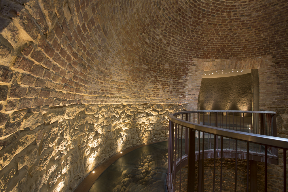 8400065 Встраиваемый в пешеходный пол Platek NANO FULL INOX TONDO  NANO FULL INOX - 1 LED 4000K diffuse  - Вид №19