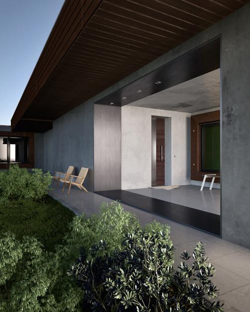 GAROFOLI Бронированная дверь из стали и дерева sun-id-1470284 - Вид №1