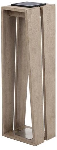 Les jardins Настольная лампа из тикового дерева на солнечных батареях Skaal sun-id-1485657 - Вид №1