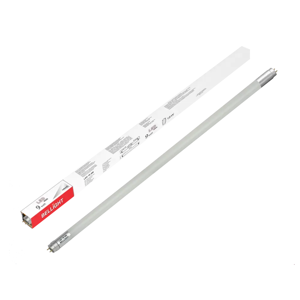 Лампа светодиодная Bellight T8 185-265 В 9 Вт туба 800 лм белый цвет света STLM-2006058 - Вид №3