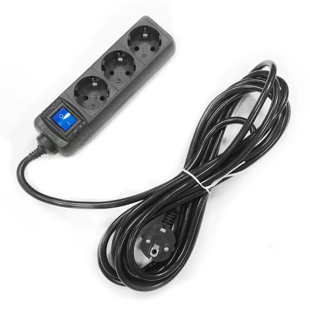 SKYBEAM Удлинитель с заземлением на 3 розетки, 3 метра 82600360 STLM-0031107