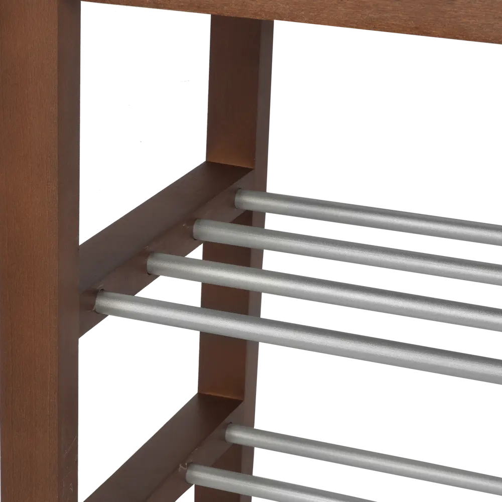 Банкетка Sheffilton SHT-B2-2 67x49 см дерево/металл цвет коричневый 82181036 STLM-2179274 - Вид №2