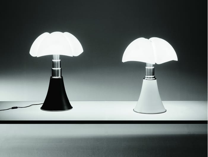 Настольная лампа из нержавеющей стали с метакрилатным абажуром In Stock Martinelli Luce ARCH-00107766 - Вид №2