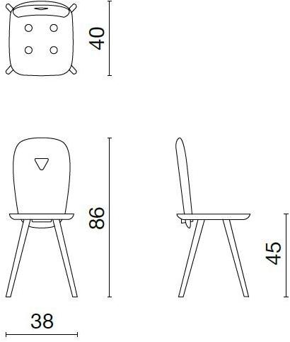 Casamania & Horm Стул ясеня sun-id-1506130 - Вид №5