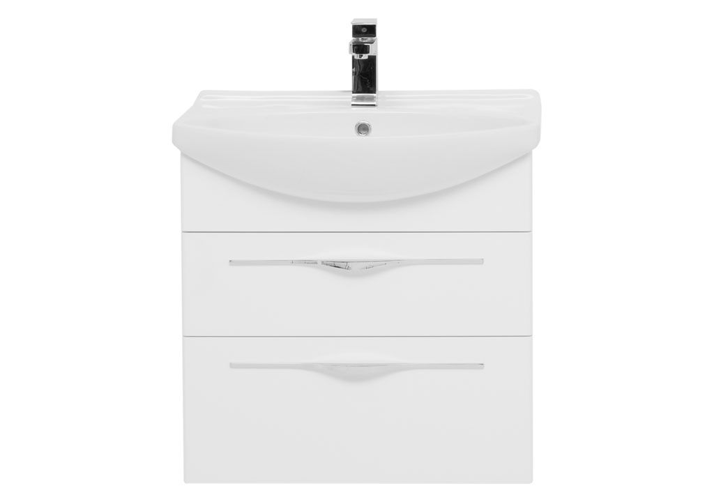 Тумба с раковиной Aquanet Ирвин 65 белый 0020396900177677 - Вид №2