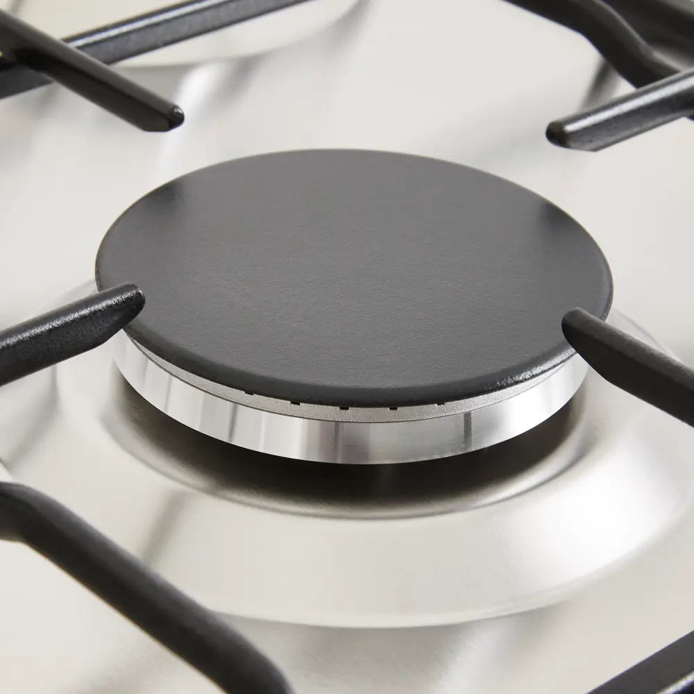 Газовая варочная панель Kitll KGS 4501 INOX 45 см 3 конфорки цвет нержавеющая сталь STLM-2117620 - Вид №5