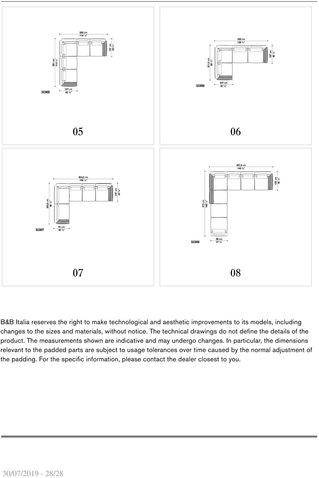 Maxalto Модульный тканевый диван с шезлонгом Solatium sun-id-1479911 - Вид №29