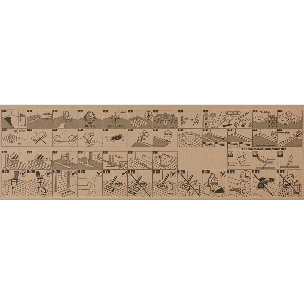 Ламинат Artfloor Дуб светлый KU 33 класс толщина 8 мм с фаской 4V 2.153 м² STLM-2094347 - Вид №6