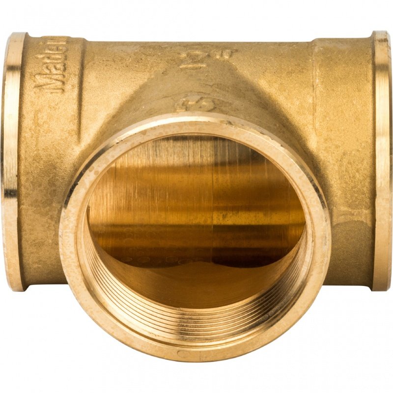 Тройник ВР 2" латунь STOUT Santreyd SFT-0019-000002 - Вид №2