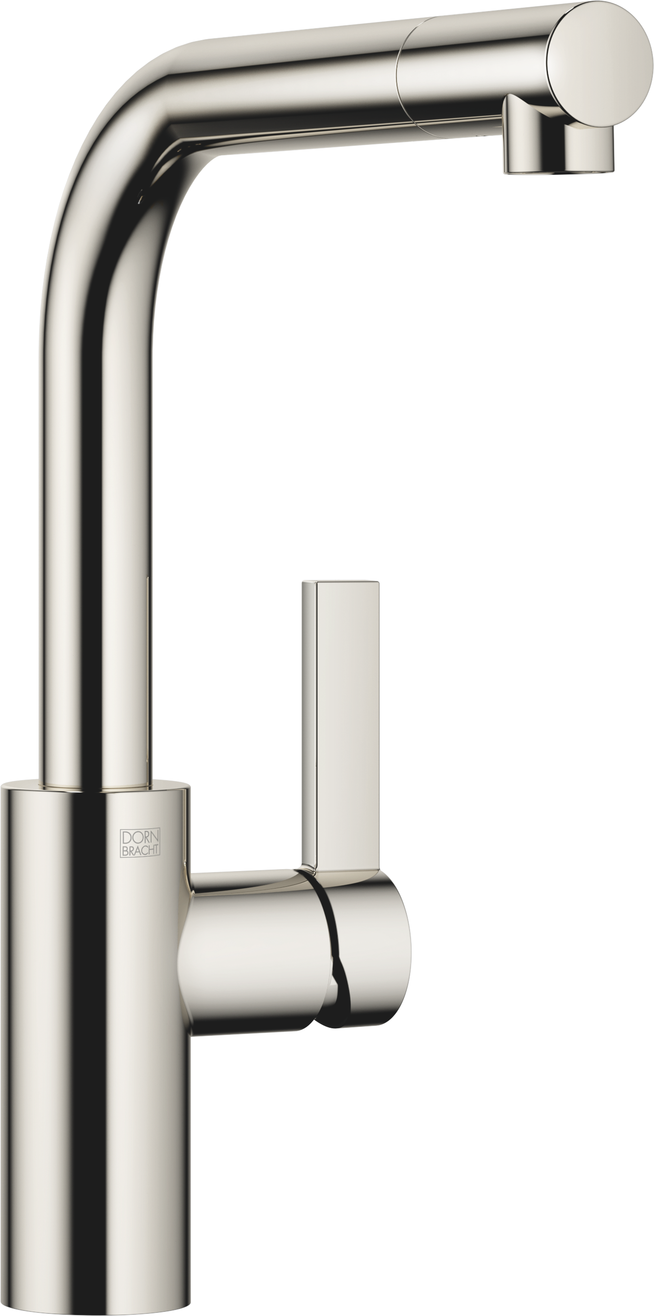 ЭЛИО Смеситель однорычажный - Платиновый