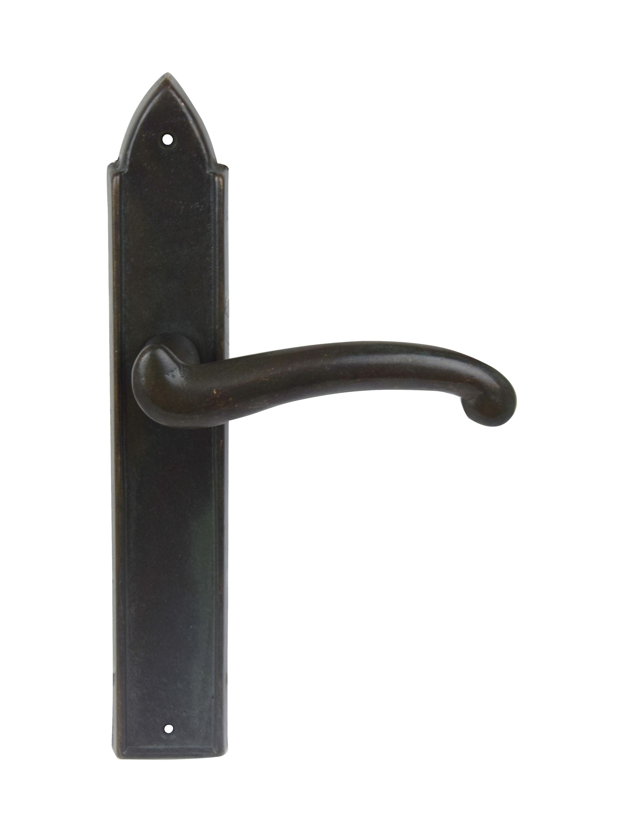 Бронзовая ручка на розетке GIARA ART DESIGN-BRONZE Готика ARCH-00058884 - Вид №4