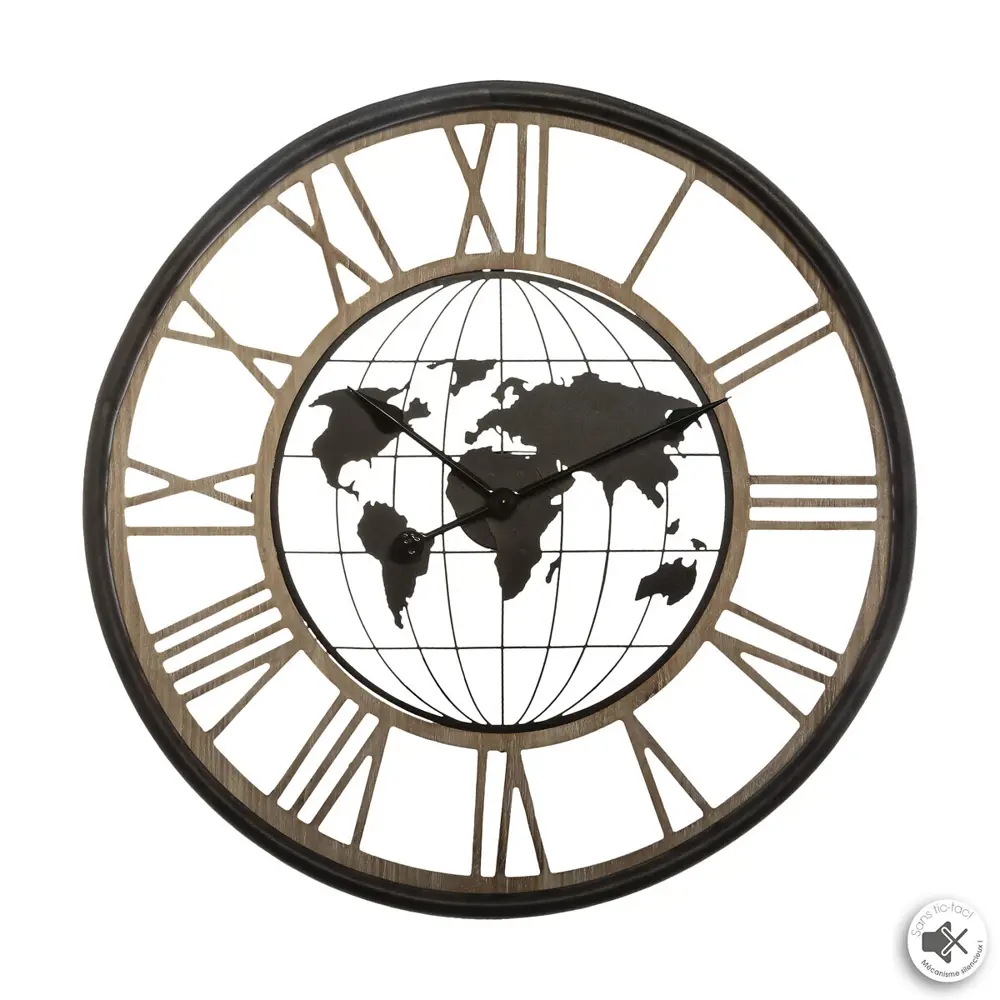 Часы настенные Atmosphera World круглые ø67 см 87890812 STLM-2150579 подиум