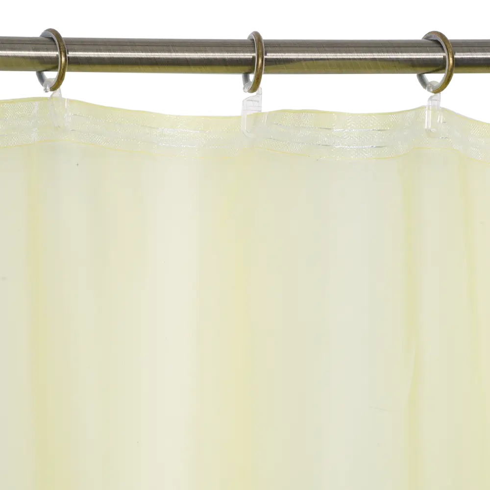 Тюль на ленте Inspire Polyone Lime 300х280 см цвет желтый 17995665 STLM-2129742  - Вид №4