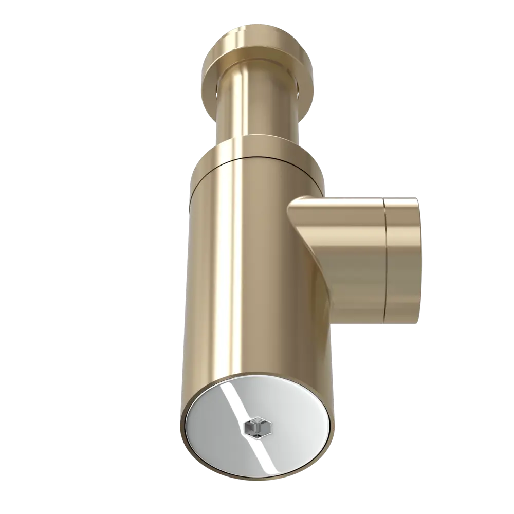 Сифон для раковины MONLID бутылочный золото 32 мм 89374484 STLM-1569247 - Вид №1