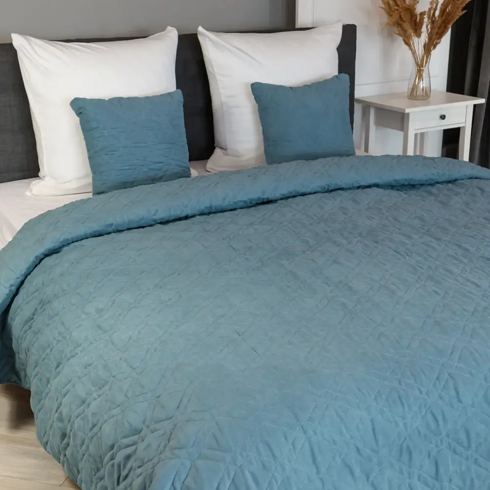 Покрывало Бельвита 220x240 см замша цвет серебристый STLM-2099918 - Вид №8