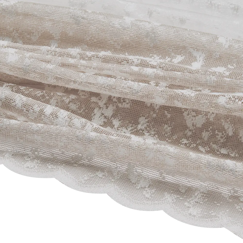 Тюль на ленте Мрамор 28987 250x260 см цвет бежевый AMORE MIO STLM-2003500 - Вид №3