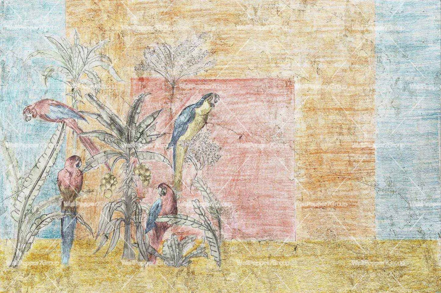 Тропические обои ПВХ бесплатно, ЭКО, моющиеся WallPepper Online SELECTION ARCH-00099627 - Вид №2